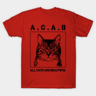 All Cats Are Beautiful T-Shirt